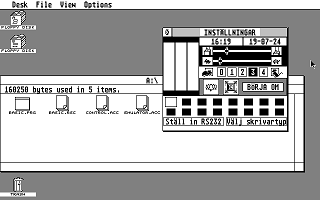 Atari Mega and ST Language Disk Rev. Unknown atari screenshot